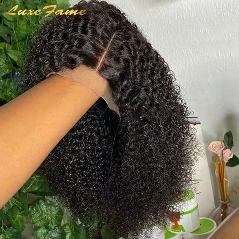 Cheap Short Bob Frontal Wigs,100% Human Hair Kinky Curly Wave Wigs,Wholesale 13x4 Glueless HD Lace Frontal Wigs For Black Women