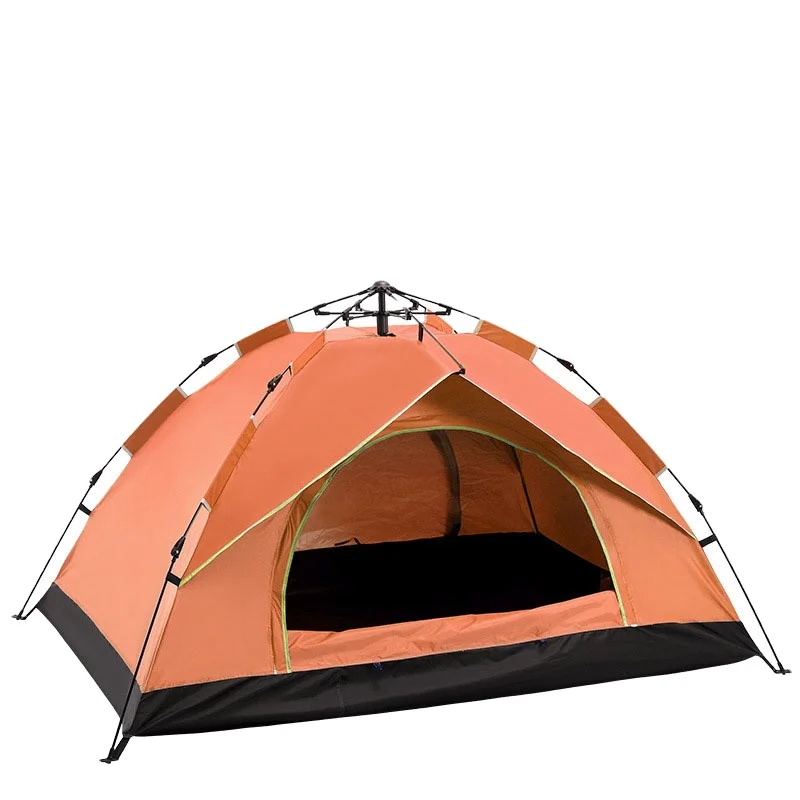Hot selling cheap tents camping  Instant Setup  2-4 person family party automatic beach camping tents for sale