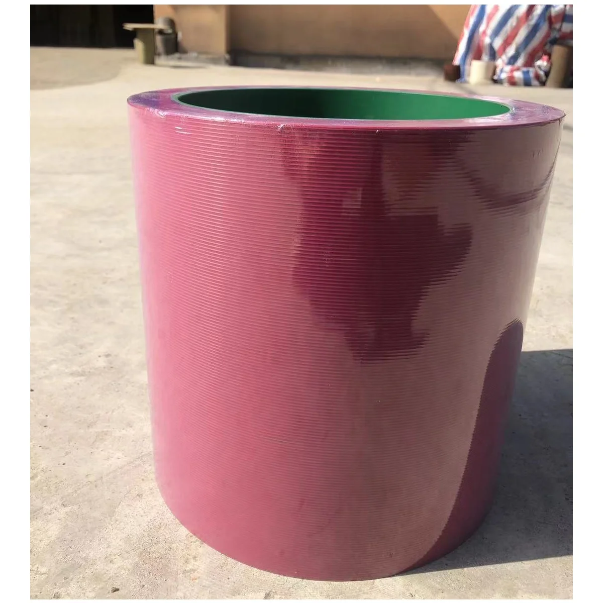 Top manufacturer factory direct sell Paddy De-Husking Rubber Rolls 6' 8' 10' 14' inch sbr nbr size material