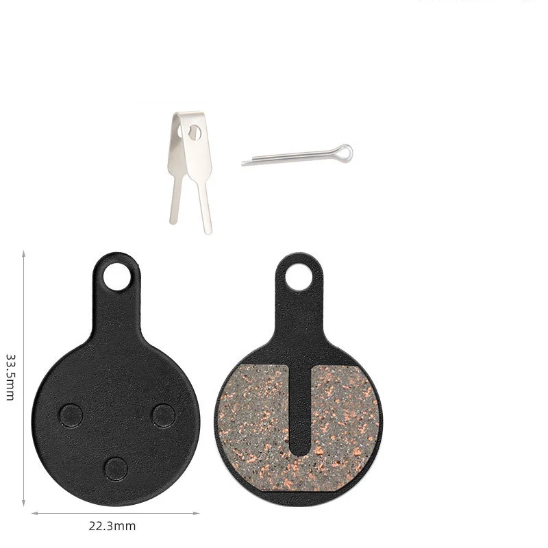 China Bike Line Pulling Disc Brake Pads Semi-metallic Oil Disc MTB Racing Bike Brake Pads