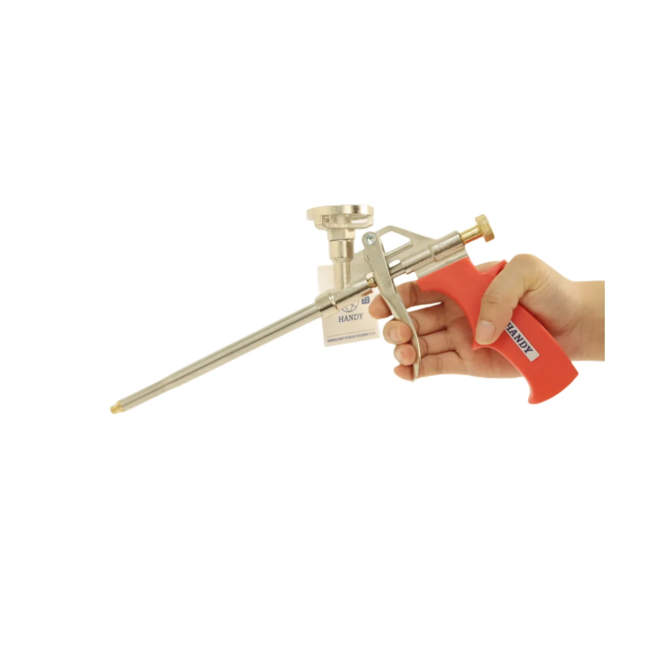 Industrial Grade Manual Polyurethane Foam Dispensing Gun Construction Tool with Aluminum Barrel Customizable OEM Support