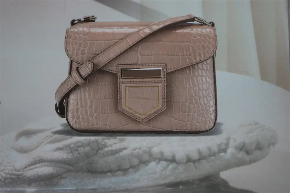 2022 High Textured Crocodile Pattern Synthetic Faux Leathers For Shoes