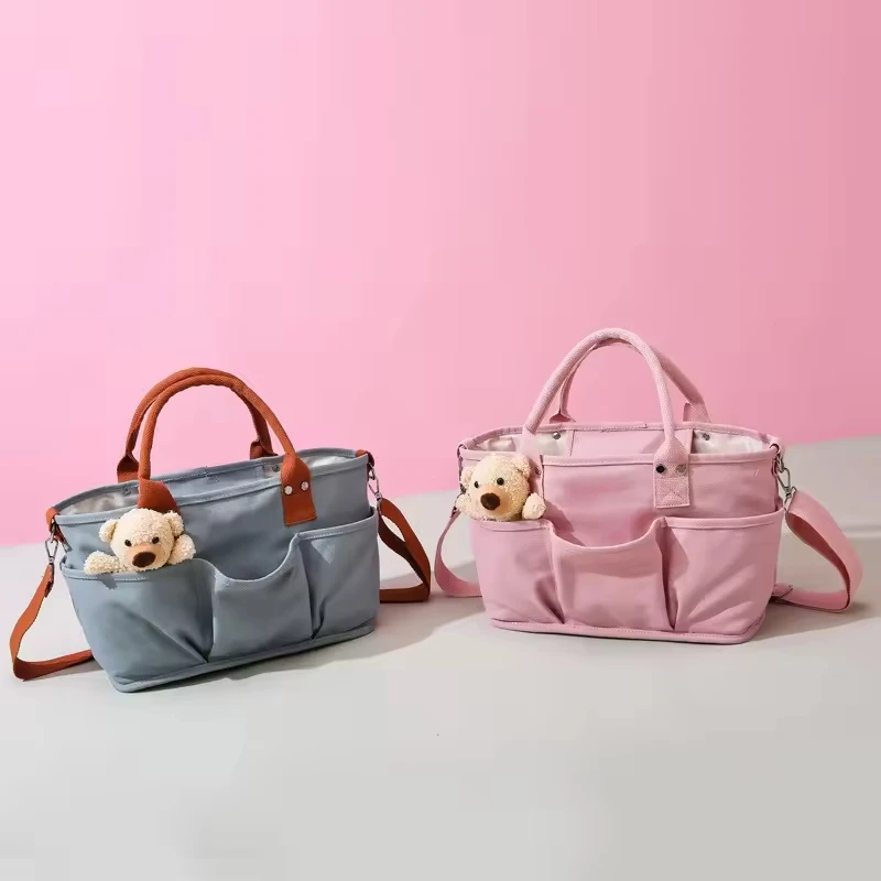 Wholesale Hot Sale Customized Diaper Bag Baby Stroller Hanging Bag Tote Mummy Bag