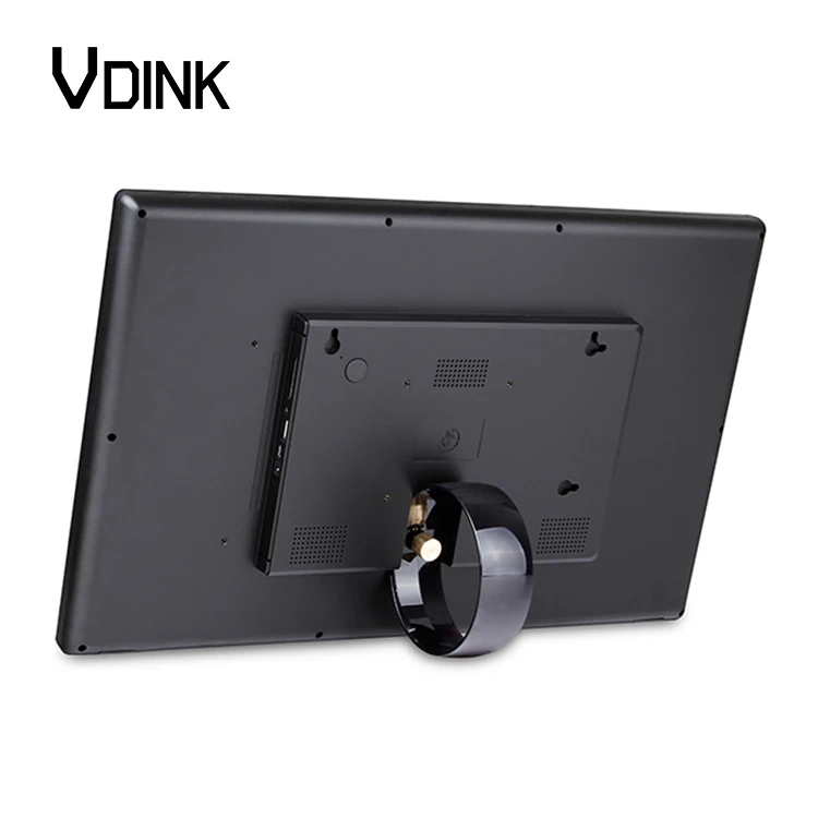 Vdink Touch Screen Monitors Wall Mounted 14 Inch OEM All In One Digital Signage Advertising Players Android Tablet