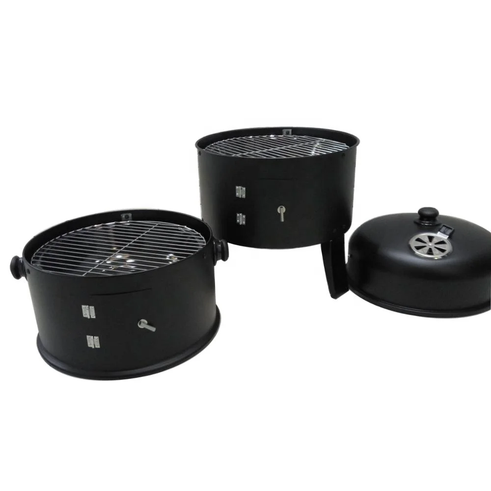 3 inch 1 Cooker Barbeque Meat Grilling Roasting Charcoal Chicken BBQ Grill