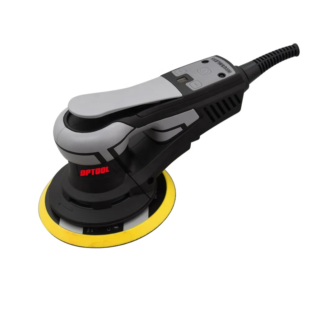 DPTOOL 350W Compact Design Lightweight Mini Brushless Orbital Sander Car Wall Wood Sanding Machine