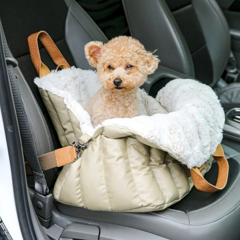 Manufacturer Soft Comfy Small Dog Handbag Car Seat Carrier Bag Puppy Booster Pouch Pet Travel Carrier Bag