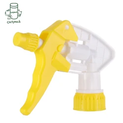 Wholesale Hot Selling Factory Customized 28/400 All Black Trigger Sprayer D Type Plastic Chemical Resistant Trigger Sprayer