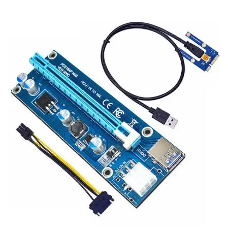 Мини PCIe к PCI express 16X Райзер для ноутбука внешняя графическая карта EXP GDC BTC Antminer Miner mPCIe PCI-e слоту
