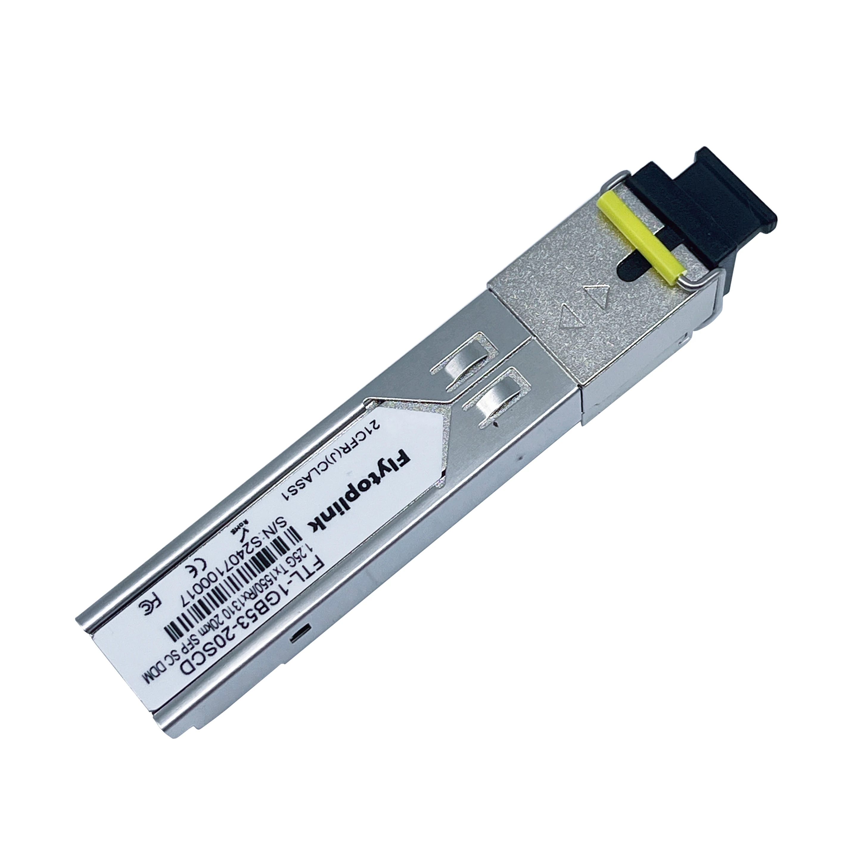 Fiber Optical Transceiver 1.25G BIDI SFP TX 1550nm /RX 1310nm 20km SC DDM Optical Module Single Fiber Single Mode For Cisco