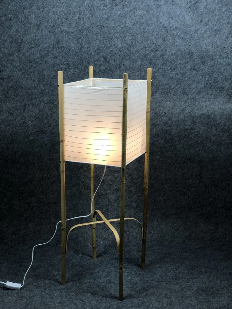 Elegant New Printing Design Paper Floor Lamps Indoor Decoration