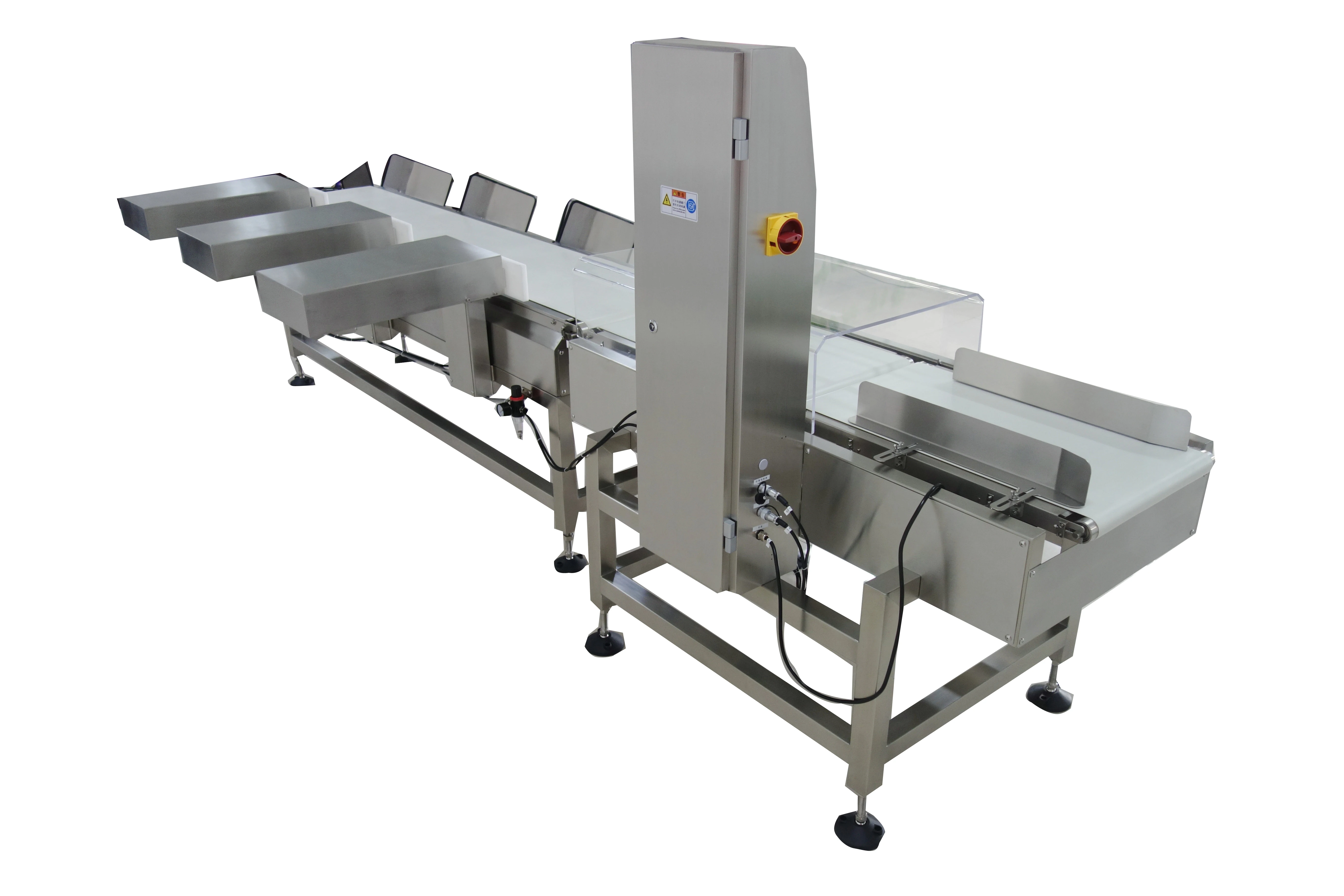 Customized size automatic online checkweigher weight sorting machine for fish