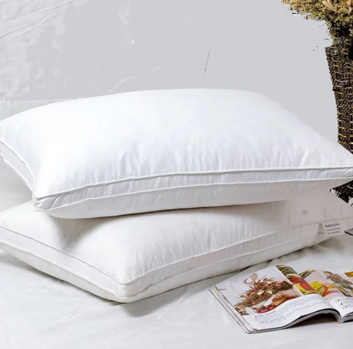 Modern pop pregnant woman pillow custom throw polyester pillow inner Hot Sale Luxury White Goose Down Standard Feather Pillow