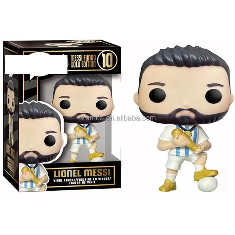 Sromda Hot Selling Sports Vinyl Figure LIonel Messi Funkos POP PVC Action figure  Collection Model Toys