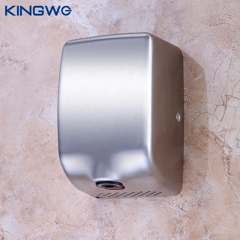 Sanitary Equipment Electric Intelligent Stainless Steel Cover Automatic High Speed Hand Dryer For Toilet