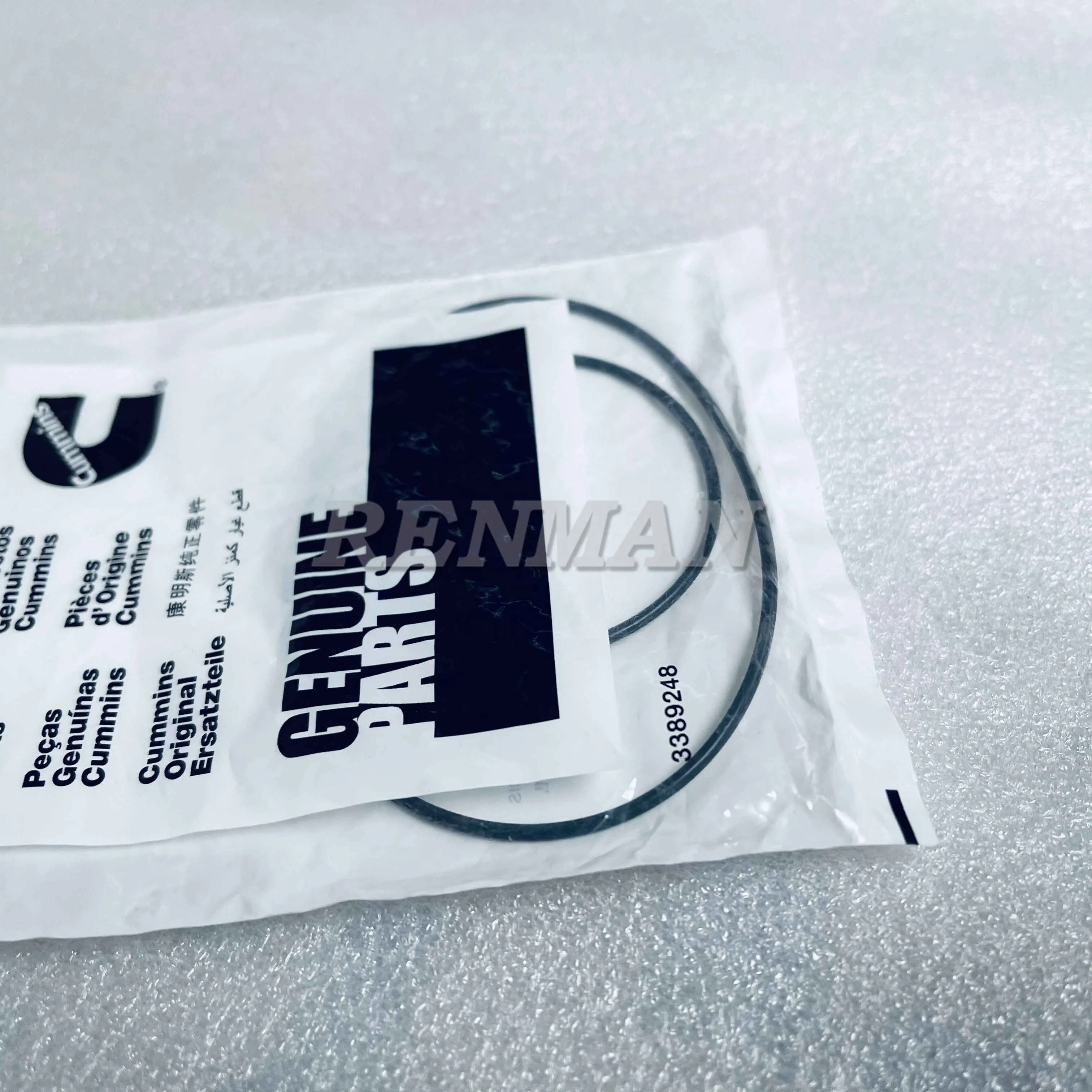 Уплотнительное кольцо двигателя Cummins ISG 3697683F 3697683