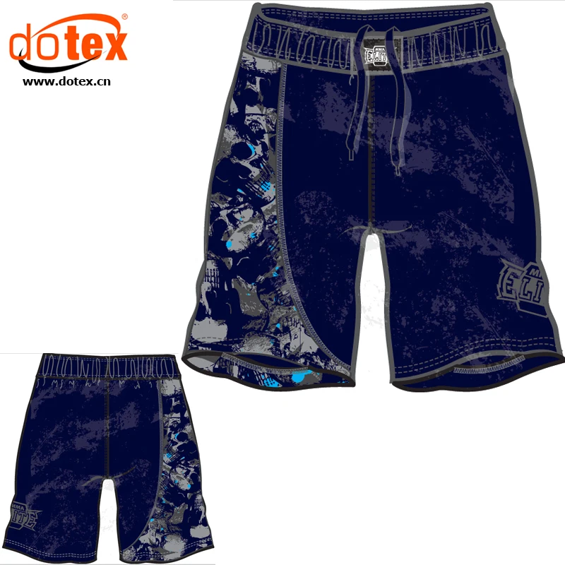 2025 Wicking dry rapidly mens sublimation paper print MMA shorts