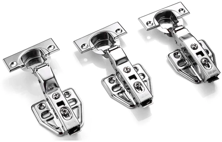 Furniture Shock Absorber Wooden Furniture Hinge Hardware Stainless Steel Hinge Kitchen Hydraulic Soft Close Door Hinge