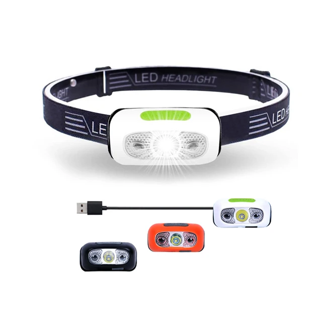 Outdoor Powerful Headlamp Removeable USB Rechargeable high-quality mobile Led Headlamp