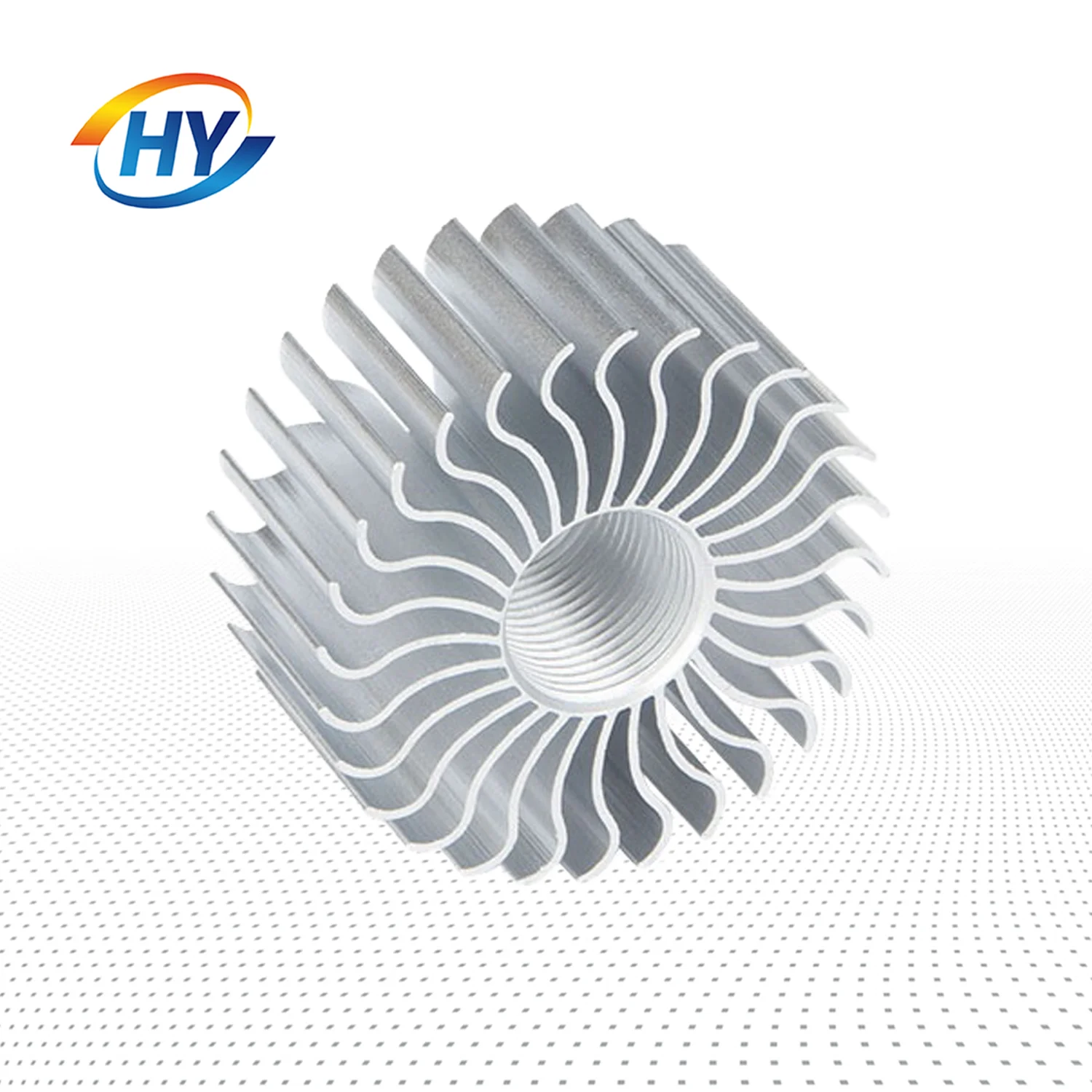 Efficient Extruded Aluminum Heatsink Sunflower Heat Sink For Cob Led High Power