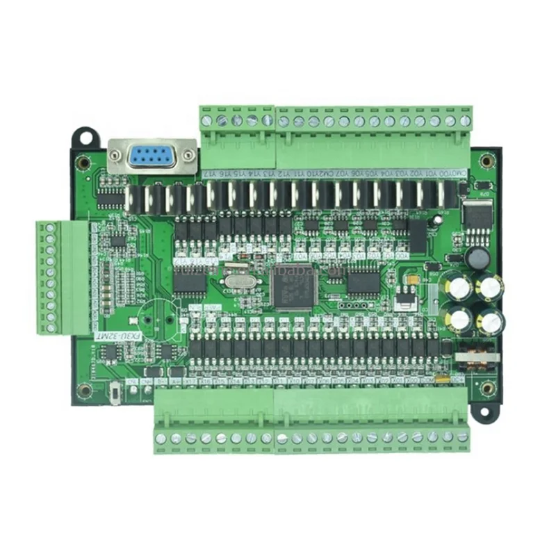PLC Industrial Control Board FX1N FX2N FX3U-24MR Controller