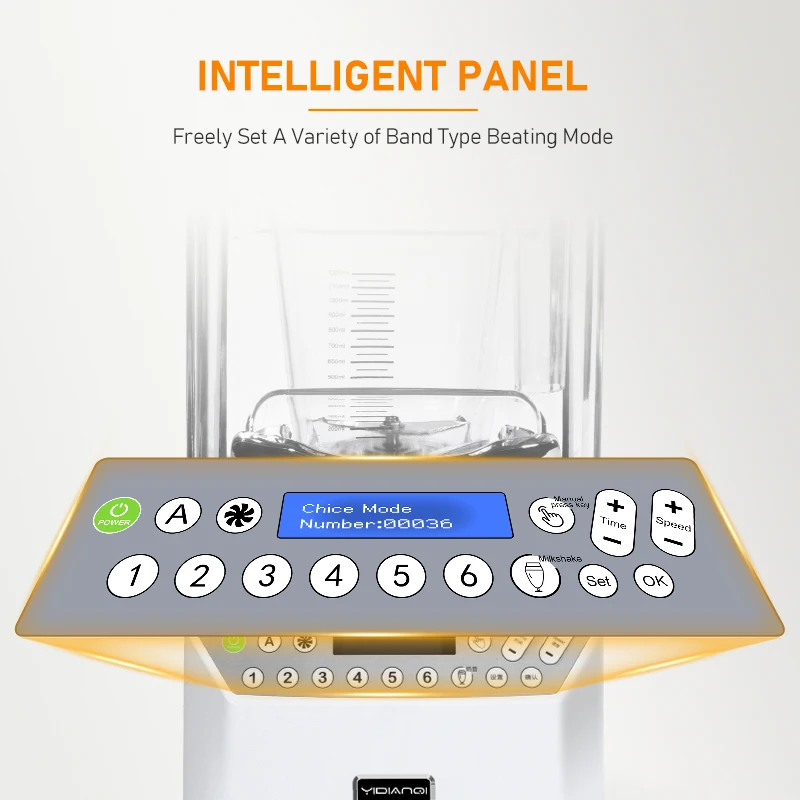 2024 Best Sellers 220v 25000RPM powerful heavy duty blender super silent comercial blender machine mixer multifunctional blender