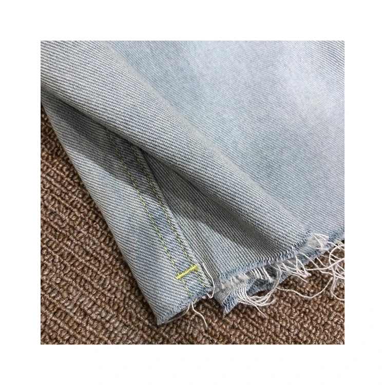 Factory price high waist denim slim Korean fashion casual college straight