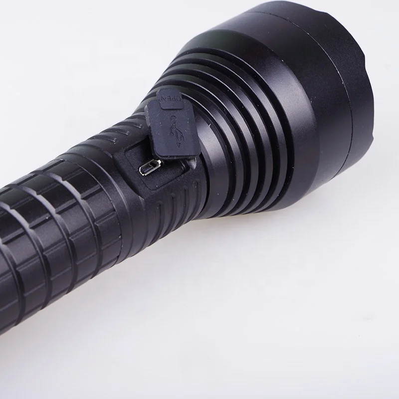 
High Quality High Range LED Torch Rechargeable Night Light Camping Hand Light 