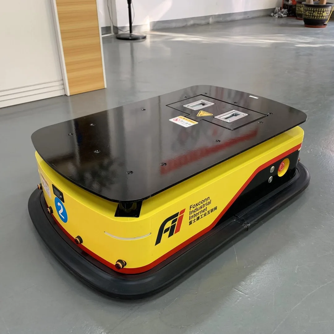 Warehouse transporting robot conveor /Slam QR code guided Lifting AGV/ magnetic stripe trolley AGV cobots