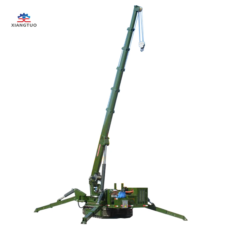 Online Wholesale Fullautomatic 5 Section 10t 12 Ton Spider Crane Small Spider Crane