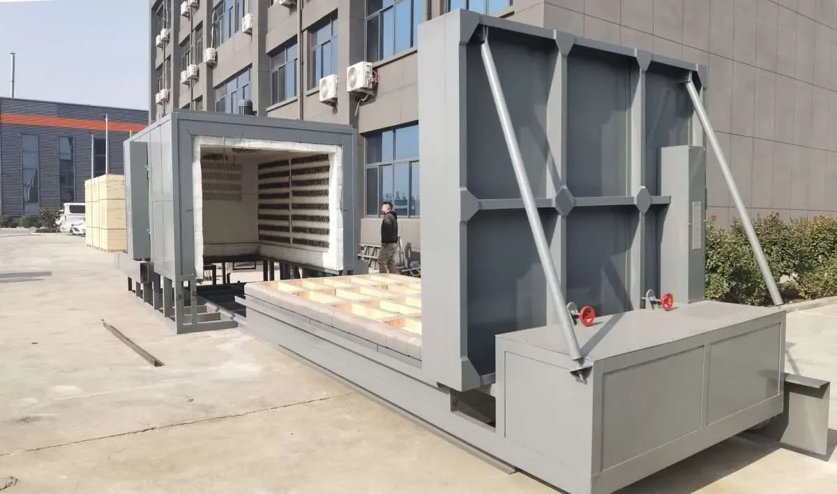 Gas Fired Boogie Hearth Furnaces Bogie Hearth Furnace with best price and good quality Gas Fired Boogie Hearth