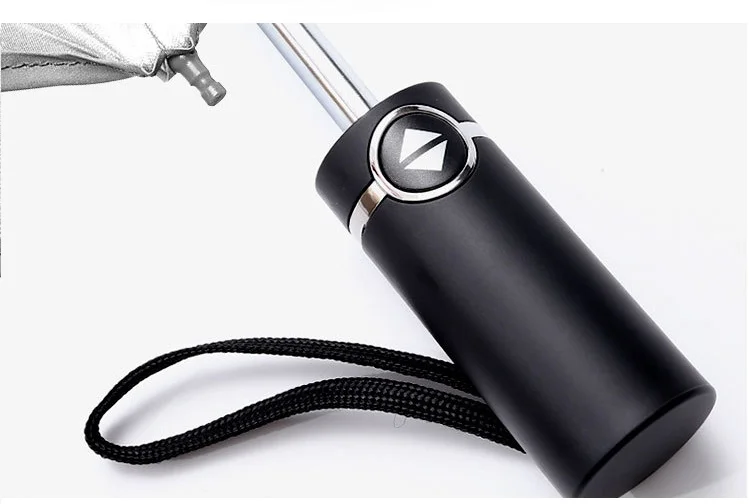 New Trending Automatic Flashlight Umbrella 3 Folding Rainy And Sunny Umbrella