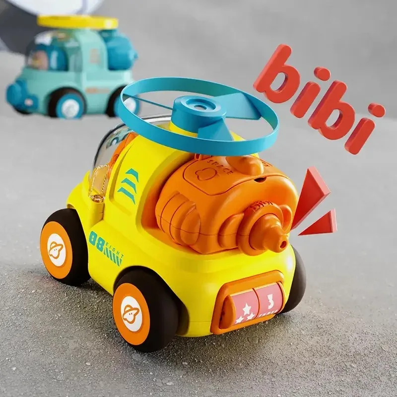 kids plastic toy candy hand-cranked lotus lamp fun glowing candy toy rotating amusement park candy toys