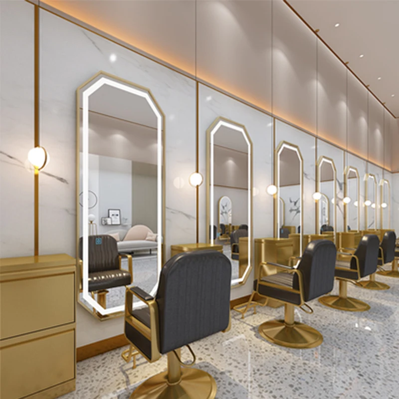  Салонная станция для волос зеркало coiffeur miroir фотообои всего тела длинные зеркальные зеркала