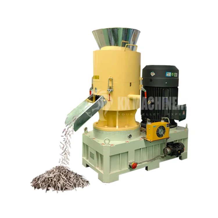 Flat Die Pellet Machine Multiple Biomass Pine Wheat Straw Barley Straw Rice Husk Corn Stover Peanut Pellets Wood Pellet Mills