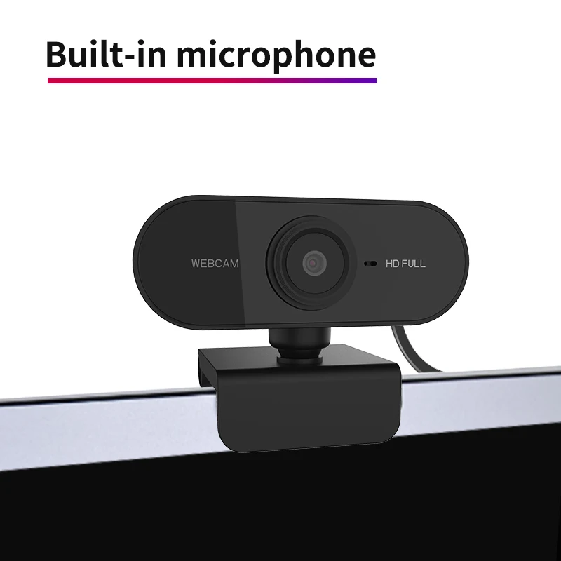 1080P Full HD веб-камера с микрофоном USB CMOS датчик изображения Live Video callwork для ПК компьютера ноутбука видео мини-камера