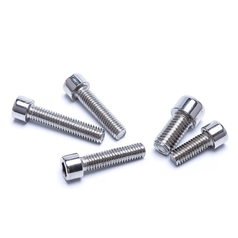 Astm Grade 8 Hexagon Socket Head Cap Screw Black Stainless Steel Allen Round Cylinder Bolt China Supplier