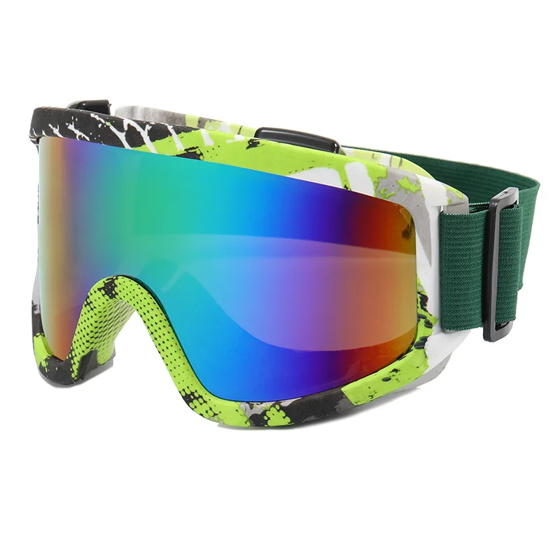Custom designer anti fog snowboarding smart goggles ski goggles for women