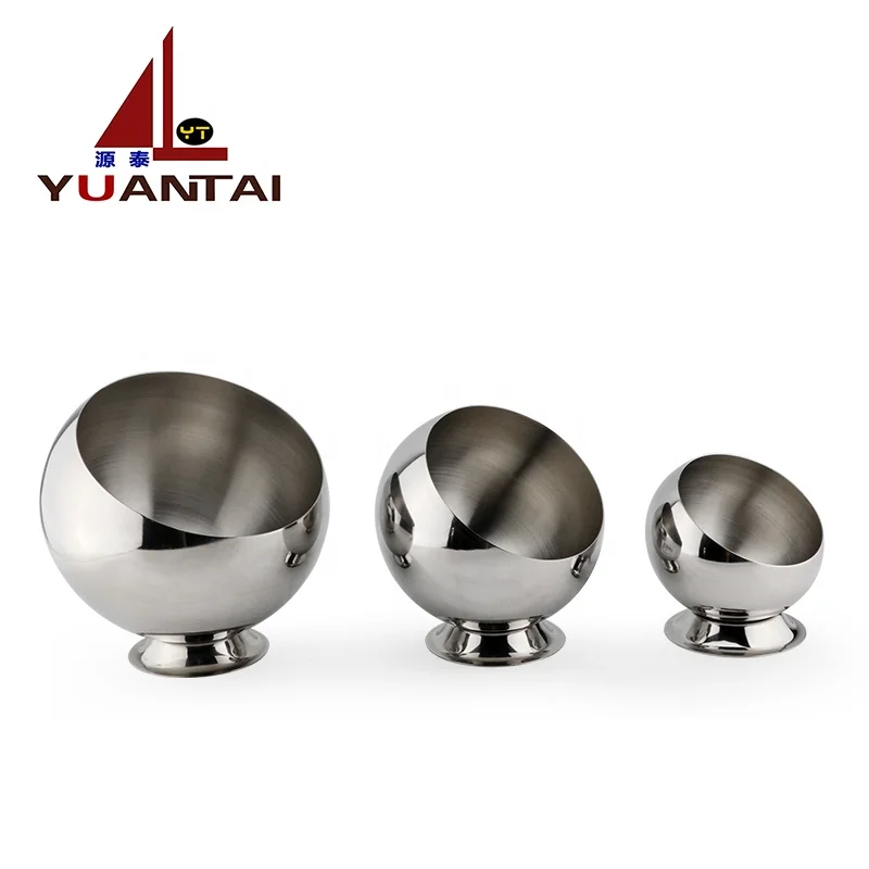 Sugar Bow Wide Mouth Stainless Steel Material mixing bowl Dinnerware Type rice bowls