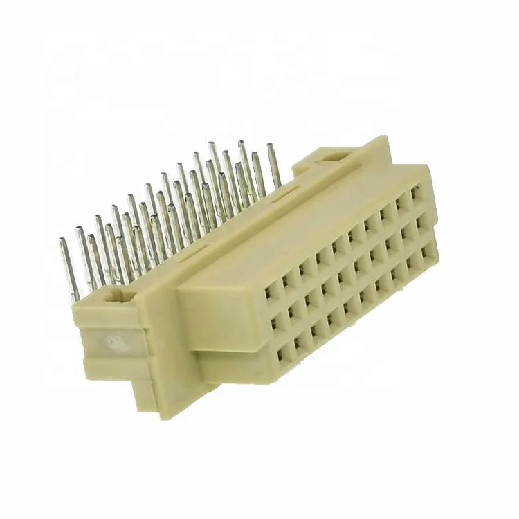 Eurocard Connector 5 Row din 41612 Male Right Angle Solderless 60Pins PCB Socket Connector Din41612