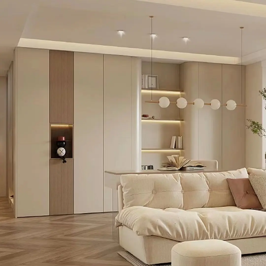 Modern Fashion Solid Wood TV Cabinet Furniture  Design Display Cabinet for Living Room Bedroom  Apartments