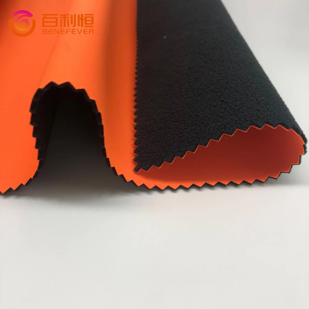 Nylon twill fabric 3-layer Nylon spandex custom fabric for thick jacket