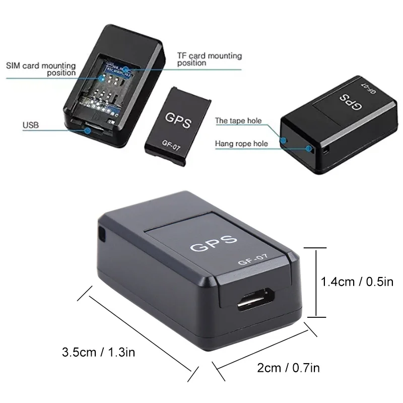 Wireless GPS Tracker 365 Days Standby Rechargeable Strong Magnetic Locator For Vehicle Car Truck Anti Theft Tracking Device