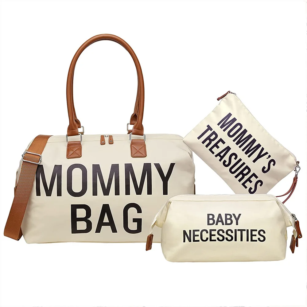 Mommy Diaper Bag 2024 New Style Waterproof Tote Bag With Large Capacity Mommy Diaper Bag For Mommy