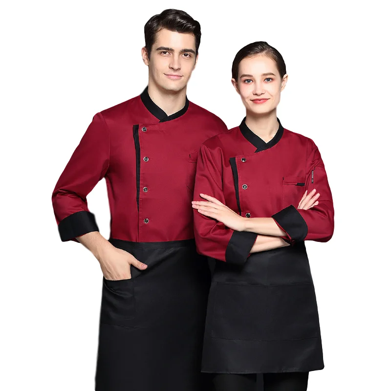 
Hot sale ladies chef uniform sushi chef uniform japanese hotel uniforms 
