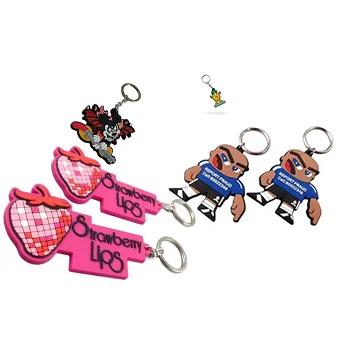 Hot Sale Custom PVC 3D Color Bear Keychain Handmade DIY Sport Promotional Gifts Cute Bear Carabiner for Keyholder