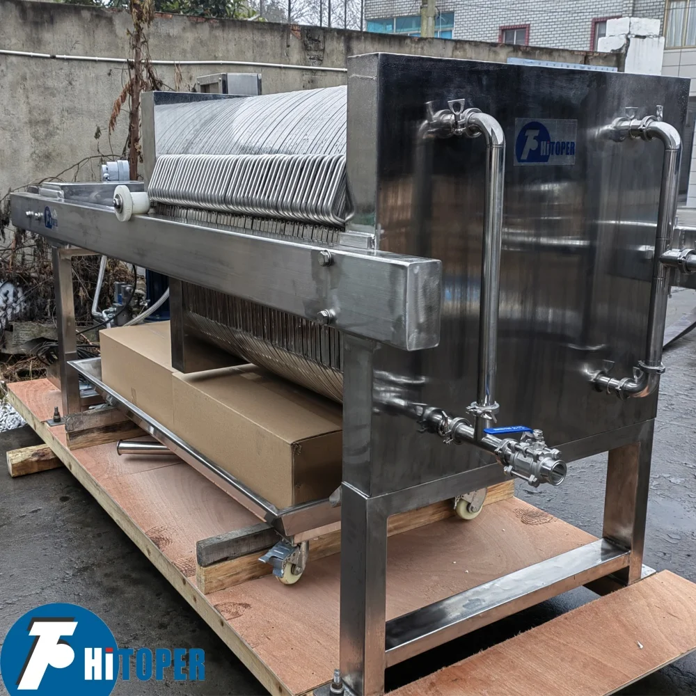 0.22um Membrane Syrup Filtration Full Stainless Steel Filter