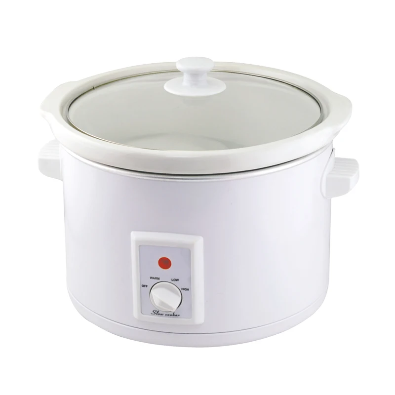 Latest Ceramic Food Server Crock Pot Digital Electric Big Size Slow Cooker