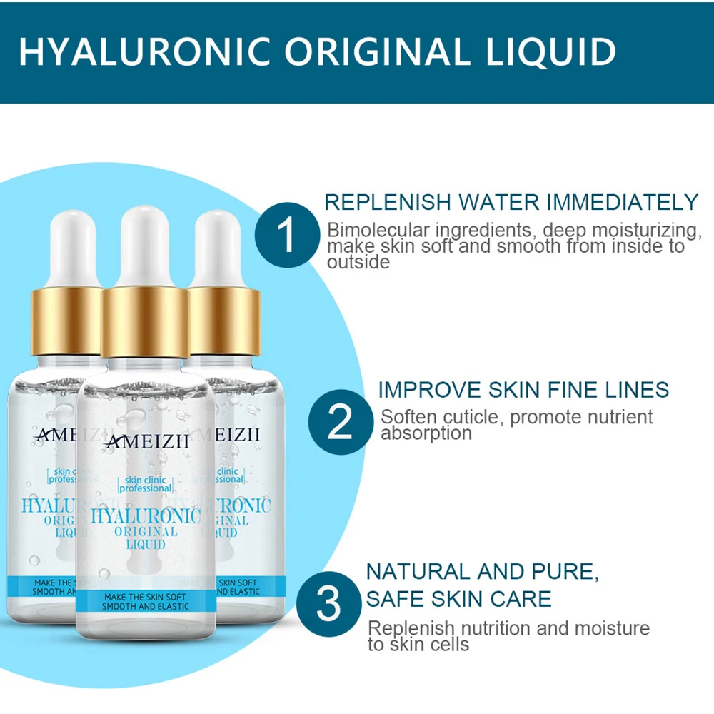 Top Seller Cosmetic Ampoule Hyaluronic Acid Original Solution Anti Aging Collagen Ampoule Serum For Brightening Whitening
