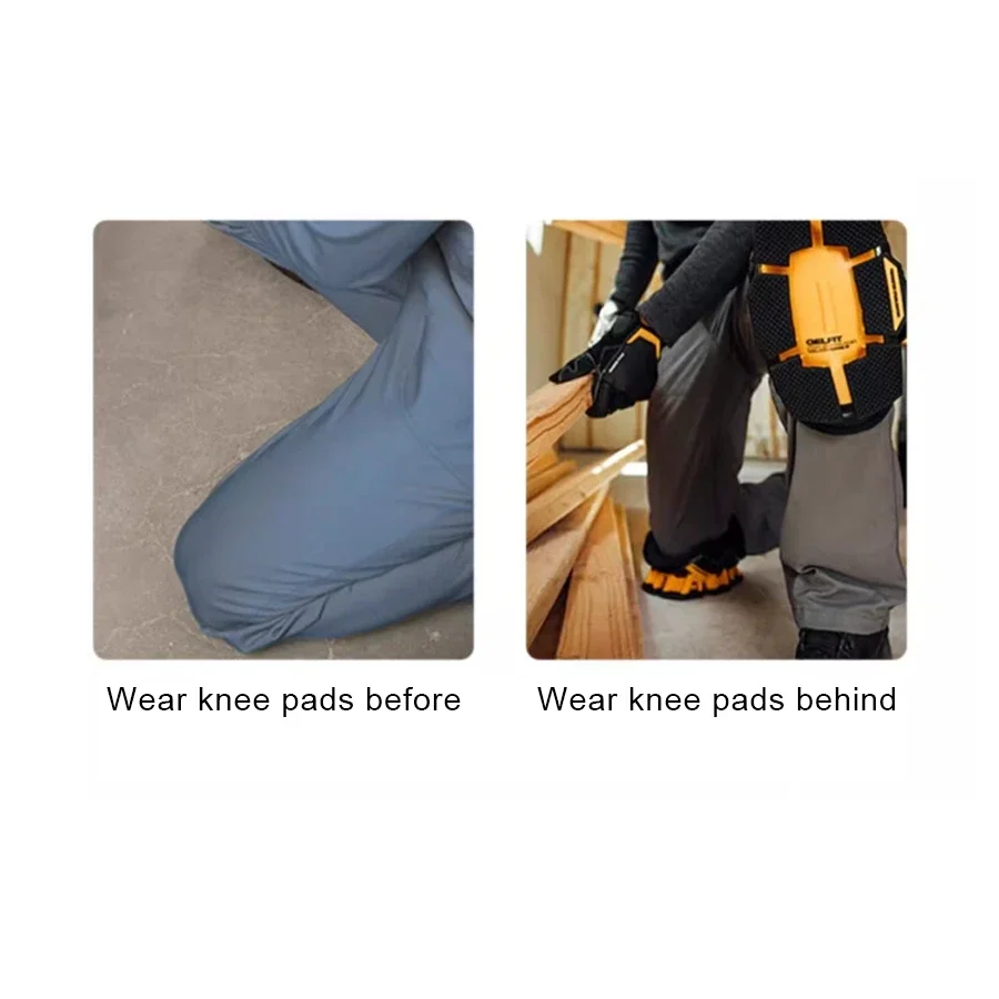 TOUGHBUILT TBL-KP-G205-R Gelfit Pro Stabilizer Knee Pads Balanced and Stable Silicone Knee Pads Knee Protection Tool Accessories